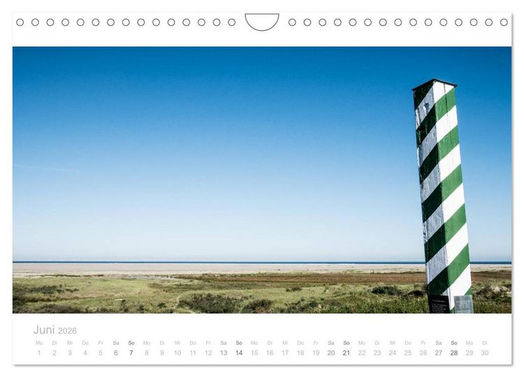 Produktbild: Einfach Borkum (Wandkalender 2026 DIN A4 quer), CALVENDO Monatskalender