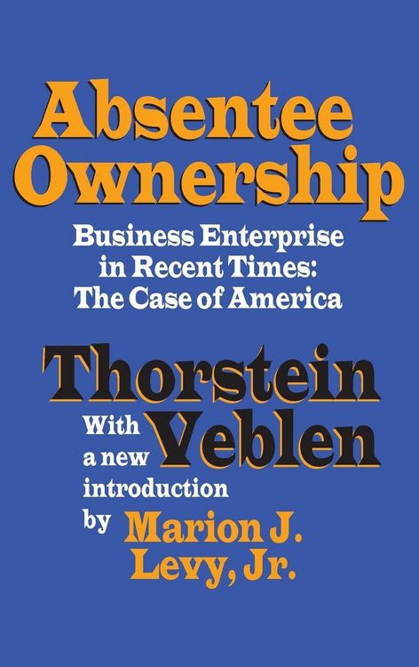 Produktbild: Absentee Ownership