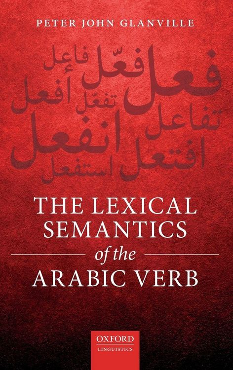 Produktbild: Lexical Semantics of the Arabic Verb