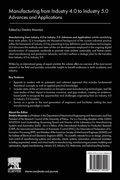 Produktbild: Manufacturing from Industry 4.0 to Industry 5.0