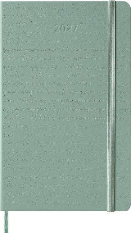 Produktbild: Moleskine 12 Monate Wochen Notizkal. 27 A5 Geb Gr&uuml;n