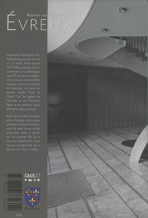 Produktbild: Evreux; Regards sur le Patrimoine; Pierre Dupont, Architecte de la