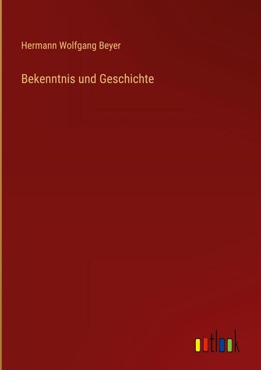 Produktbild: Bekenntnis und Geschichte