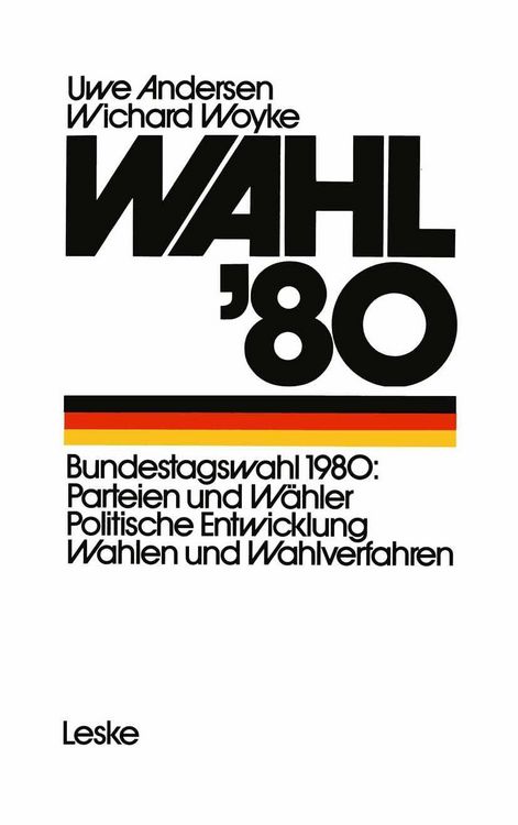 Produktbild: Wahl '80