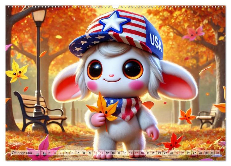 Produktbild: Buddy Stars - Abenteuer f&uuml;r Kinder (hochwertiger Premium Wandkalender 2026 DIN A2 quer), Kunstdruck in Hochglanz