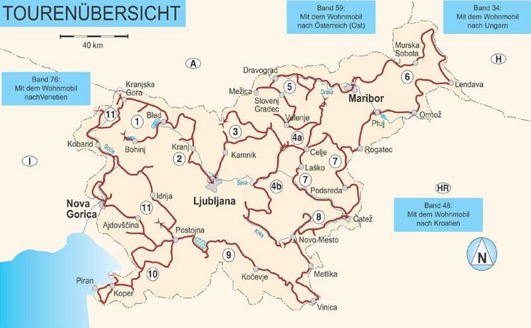 Produktbild: Mit dem Wohnmobil nach Slowenien