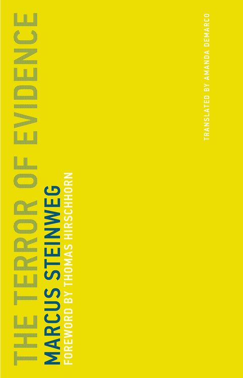 Produktbild: The Terror of Evidence