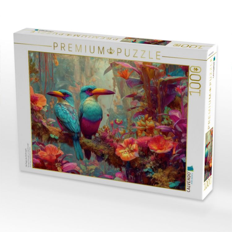 Produktbild: CALVENDO Puzzle Die Magie des Dschungels | 1000 Teile Lege-Gr&ouml;&szlig;e 64x48cm Foto-Puzzle f&uuml;r gl&uuml;ckliche Stunden