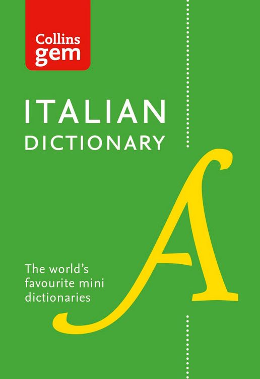Produktbild: ITALIAN GEM DICT_GEM PB