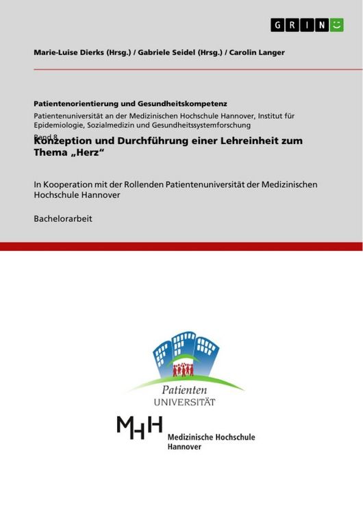 Produktbild: Konzeption und Durchf&uuml;hrung einer Lehreinheit zum Thema "Herz"