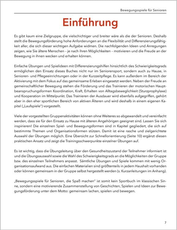 Produktbild: Bewegungsspiele f&uuml;r Senioren, die Spa&szlig; machen