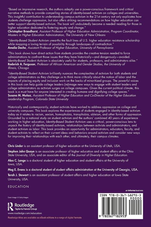 Produktbild: Identity-Based Student Activism