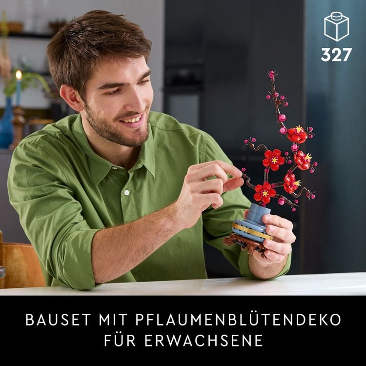 Produktbild: LEGO Botanicals Pflaumenbl&uuml;te - Kunstpflanzen f&uuml;r Erwachsene 10369