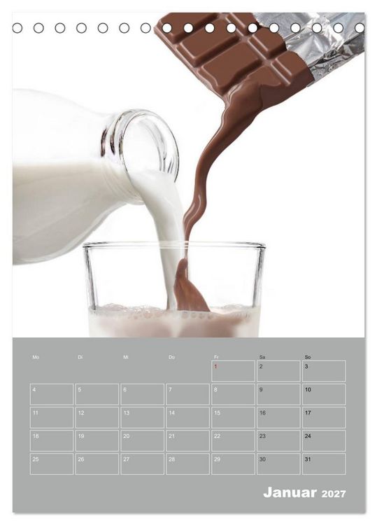 Produktbild: Buntes f&uuml;r die K&uuml;che (Tischkalender 2027 DIN A5 hoch), CALVENDO Monatskalender
