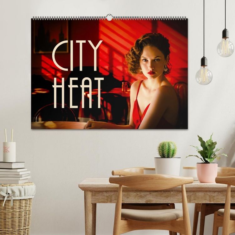 Produktbild: CITY HEAT (Wandkalender 2027 DIN A2 quer), CALVENDO Monatskalender