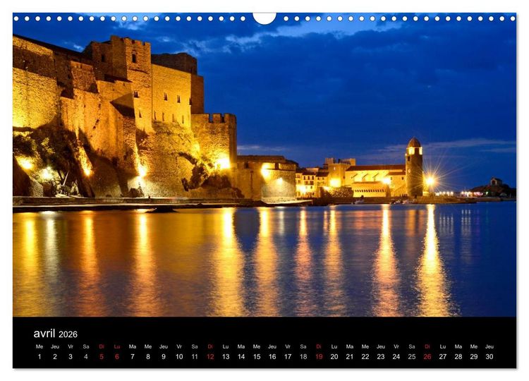 Produktbild: Occitanie (Calendrier mural 2026 DIN A3 vertical), CALVENDO calendrier mensuel