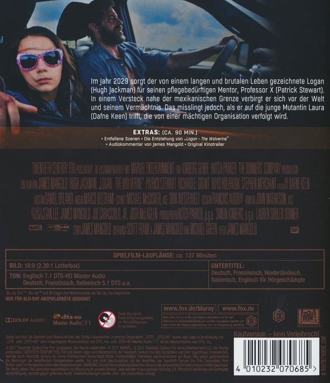 Produktbild: Logan - The Wolverine