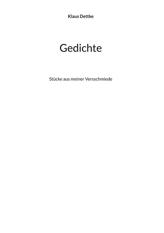 Produktbild: Gedichte