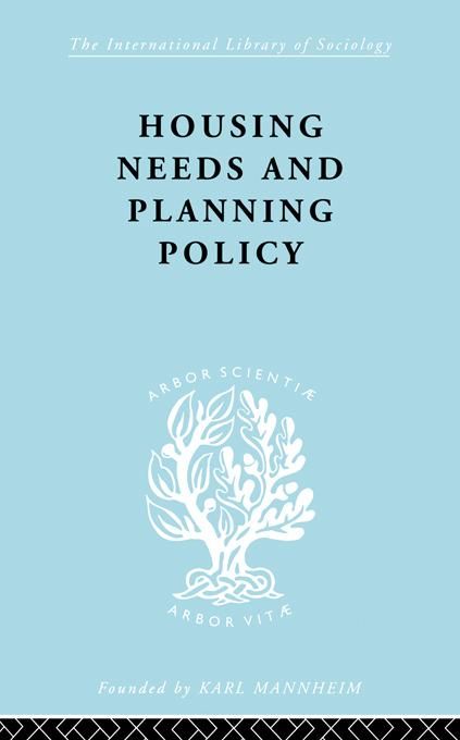 Produktbild: Housing Needs and Planning Policy