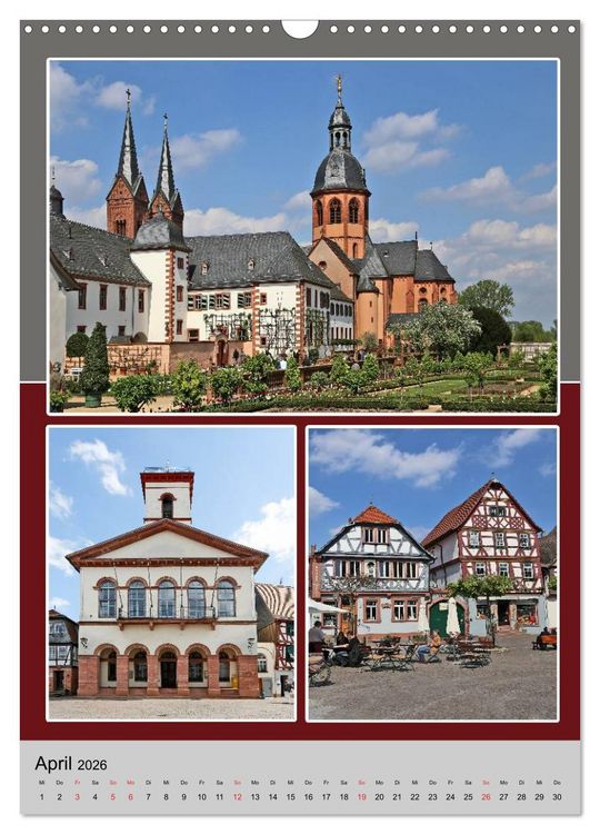 Produktbild: Rhein-Main 2026 vom Taxifahrer Petrus Bodenstaff (Wandkalender 2026 DIN A3 hoch), CALVENDO Monatskalender