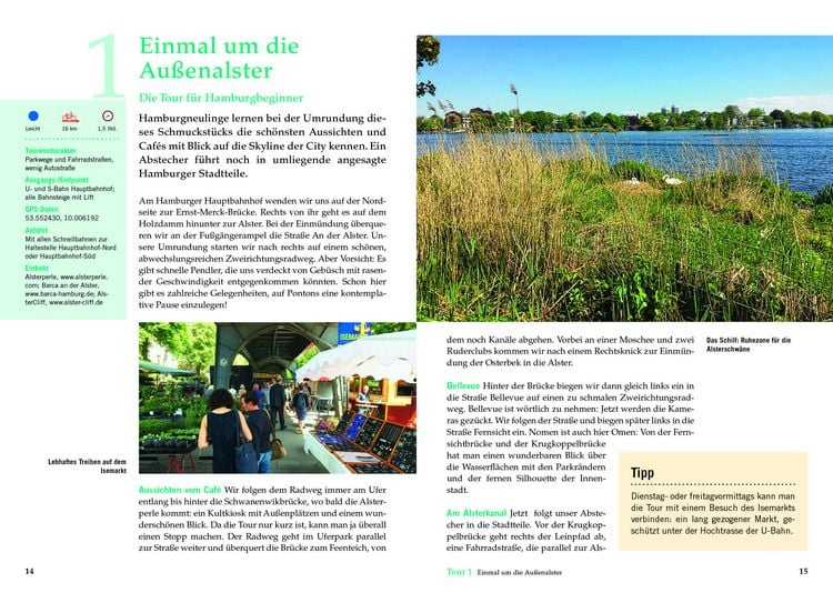 Produktbild: Radtouren am Wasser Hamburg & Umgebung
