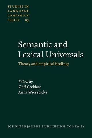 Produktbild: Semantic and Lexical Universals