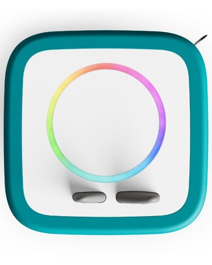 Produktbild: Toniebox 2 Meeresgr&uuml;n Starter Set Kreativ-Tonie Rot