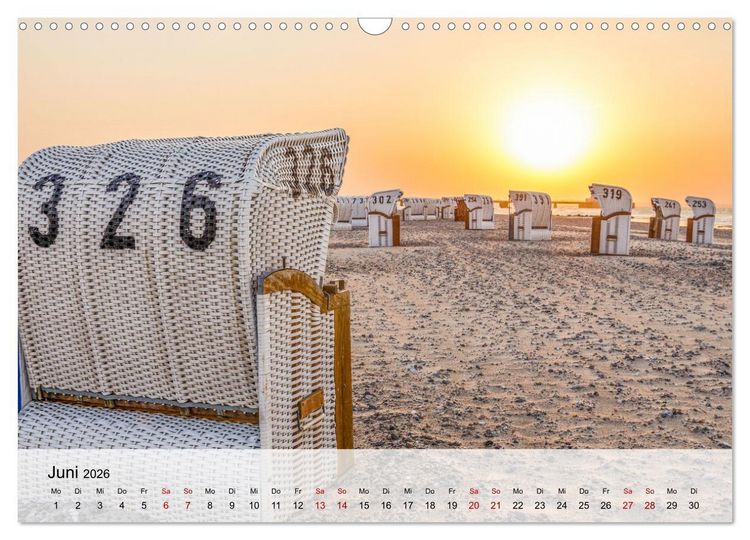 Produktbild: Schwedeneck Natur und Meer (Wandkalender 2026 DIN A3 quer), CALVENDO Monatskalender