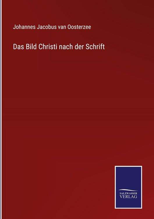 Produktbild: Das Bild Christi nach der Schrift