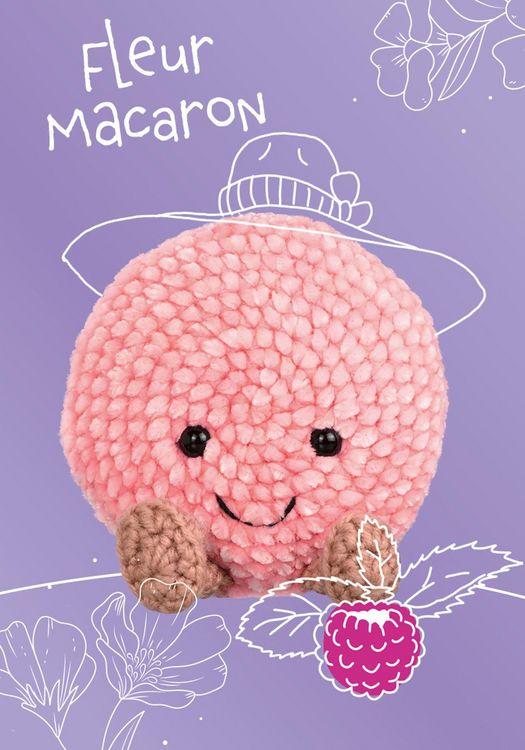 Produktbild: Amusing Lovables H&auml;kelset Fleur Macaron