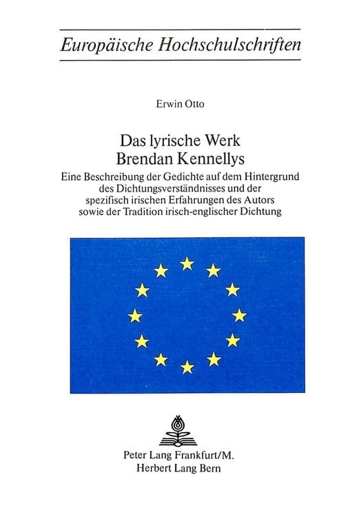 Produktbild: Das lyrische Werk Brendan Kennellys