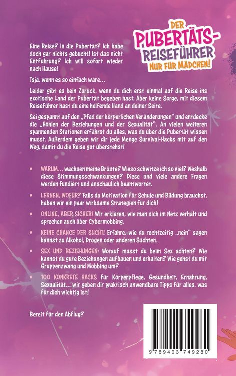 Produktbild: F&uuml;r Eltern verboten: Der Pubert&auml;ts-Reisef&uuml;hrer nur f&uuml;r M&auml;dchen! 100 Hacks f&uuml;r Pickel, Pille & Co. F&uuml;r eine entspannte Reise durch die Teenagerzeit.