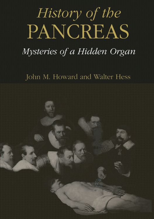 Produktbild: History of the Pancreas: Mysteries of a Hidden Organ