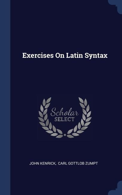 Produktbild: Exercises On Latin Syntax
