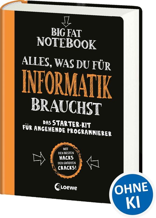 Produktbild: Big Fat Notebook - Alles, was du f&uuml;r Informatik brauchst - Das Starterkit f&uuml;r angehende Programmierer