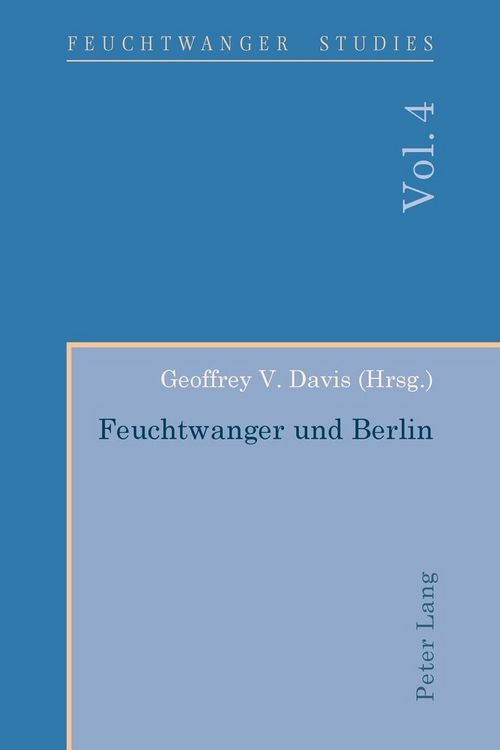Produktbild: Feuchtwanger und Berlin