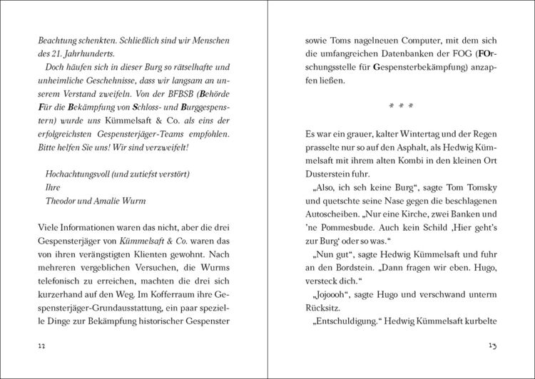 Produktbild: Gespensterj&auml;ger in der Gruselburg (Band 3) - Mit 8 neu illustrierten Farbseiten