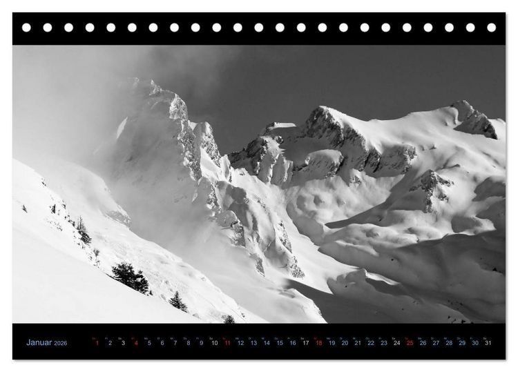 Produktbild: Region Oberstdorf - Kleinwalsertal und Nebelhorn (Tischkalender 2026 DIN A5 quer), CALVENDO Monatskalender