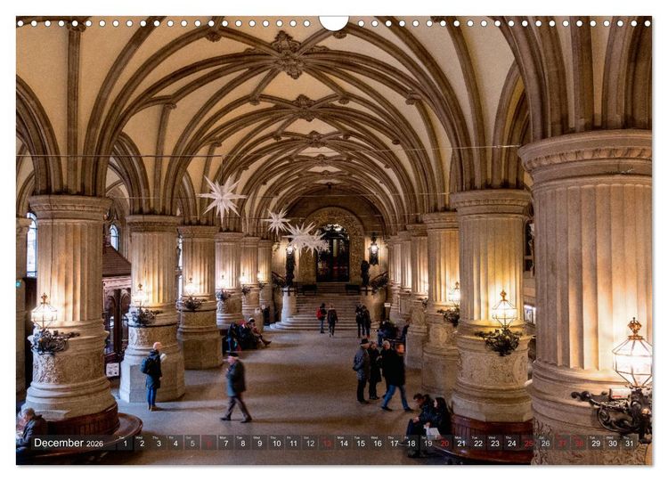 Produktbild: Hamburg perspectives (Wall Calendar 2026 DIN A3 landscape), CALVENDO 12 Month Wall Calendar
