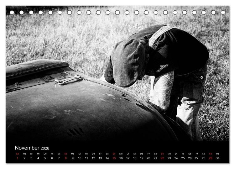 Produktbild: Hot Rods (Tischkalender 2026 DIN A5 quer), CALVENDO Monatskalender