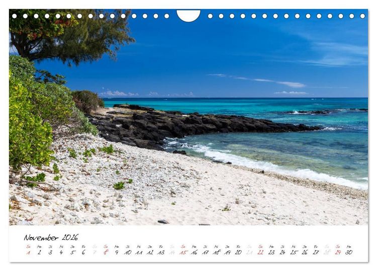 Produktbild: Mauritius - Insel zum Durchatmen (Wandkalender 2026 DIN A4 quer), CALVENDO Monatskalender