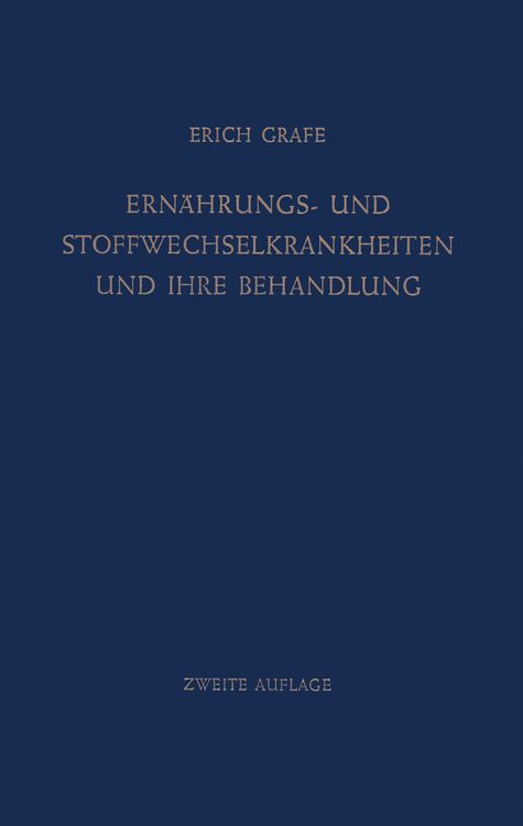 Produktbild: Ern&auml;hrungs- und Stoffwechselkrankheiten und ihre Behandlung