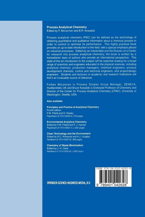 Produktbild: Process Analytical Chemistry