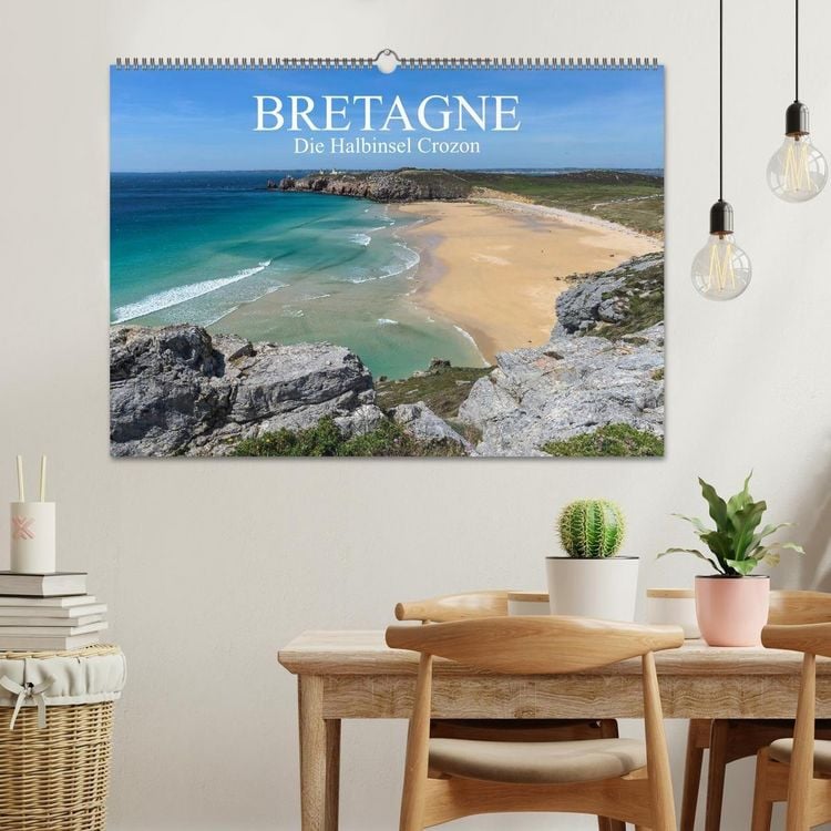 Produktbild: Bretagne &ndash; Die Halbinsel Crozon (Wandkalender 2027 DIN A2 quer), CALVENDO Monatskalender