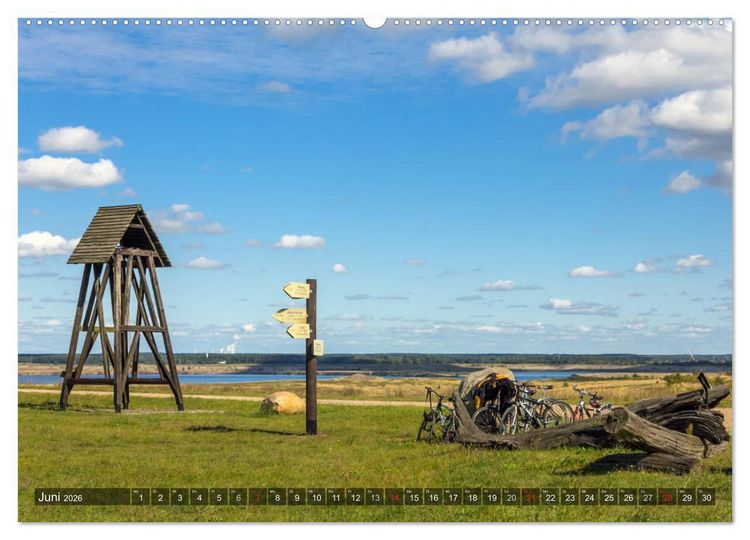 Produktbild: Seenland in der Lausitz (hochwertiger Premium Wandkalender 2026 DIN A2 quer), Kunstdruck in Hochglanz
