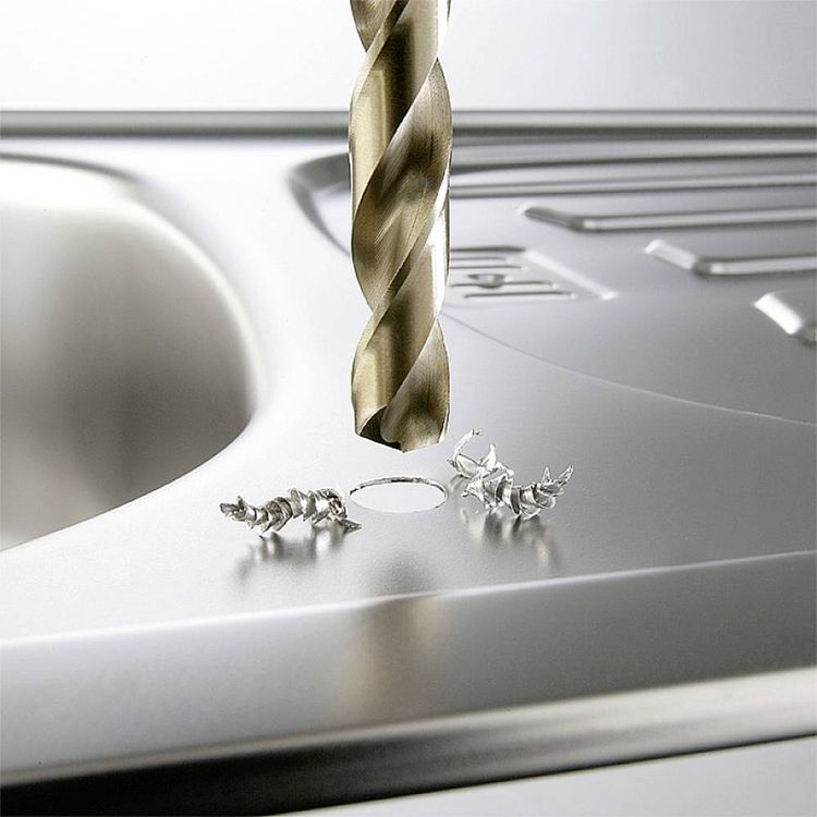 Produktbild: Kwb 248642 HSS-Co Spiralbohrer 4.2mm Gesamtl&auml;nge 75mm M35 DIN 338 Zylinderschaft 1St.