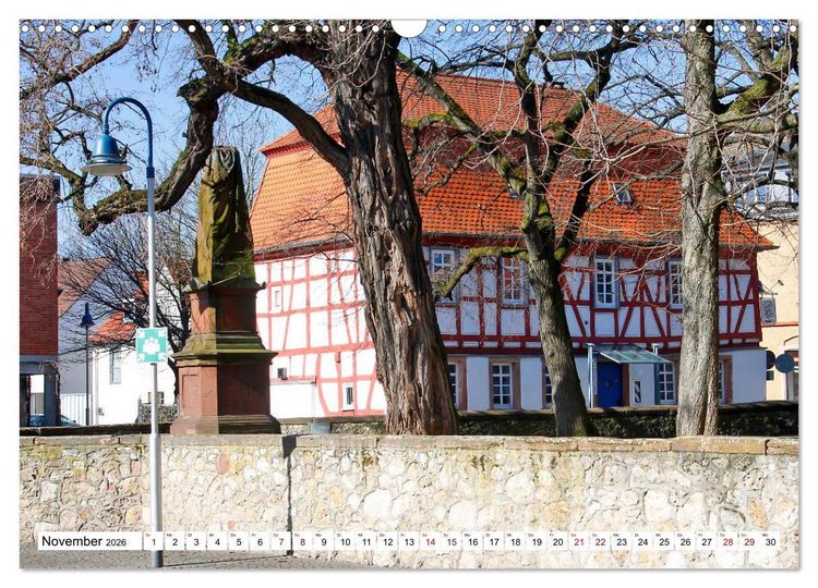 Produktbild: Fl&ouml;rsheim am Main vom Frankfurter Taxifahrer Petrus Bodenstaff (Wandkalender 2026 DIN A3 quer), CALVENDO Monatskalender