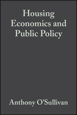 Produktbild: Housing Economics and Public Policy