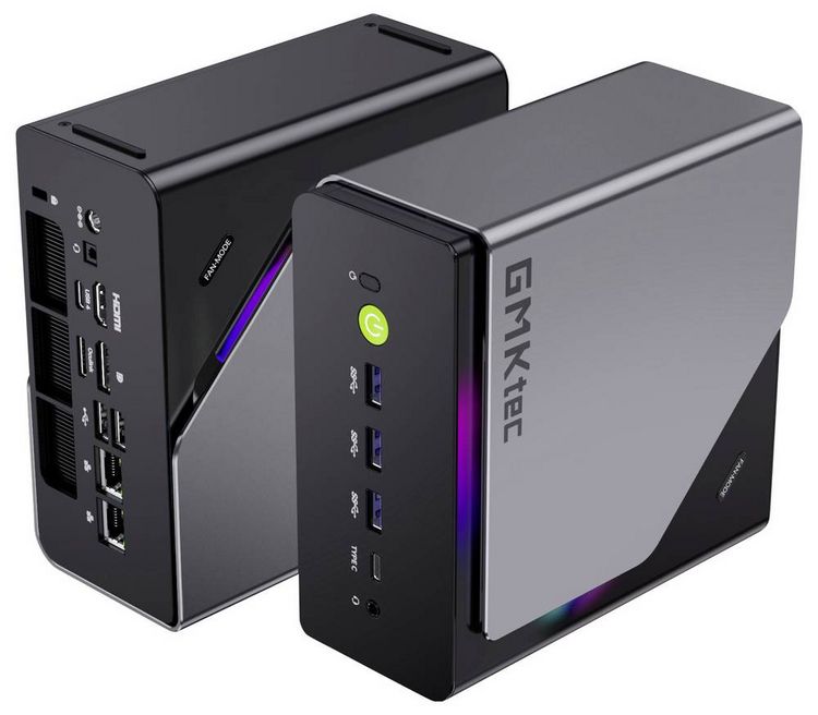 Produktbild: GMKtec Mini PC K15 Intel&reg; Core&trade; Ultra 5 125U Intel&reg; Core&trade; Ultra 5 125U 4.3 GHz 16 GB RAM 1 TB SSD Intel Graphics Win 11 Pro K15