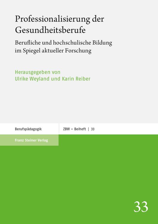 Produktbild: Professionalisierung der Gesundheitsberufe